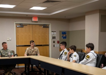 U.S. Naval Sea Cadets Tour Pentagon