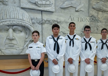 U.S. Naval Sea Cadets Tour Pentagon