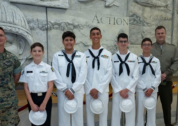 U.S. Naval Sea Cadets Tour Pentagon