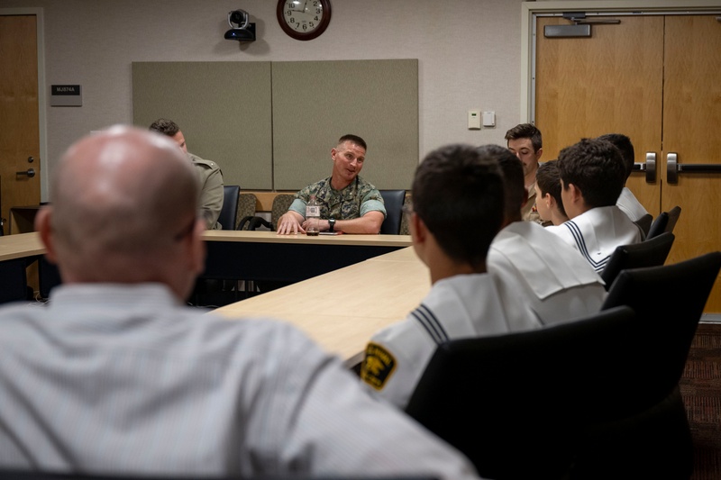 U.S. Naval Sea Cadets Tour Pentagon