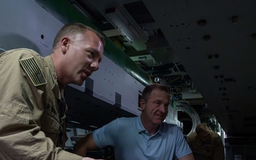 Senator Eric Schmitt and Staff visit USS Indiana (SSN 789)