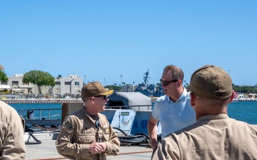 Senator Eric Schmitt and Staff visit USS Indiana (SSN 789)