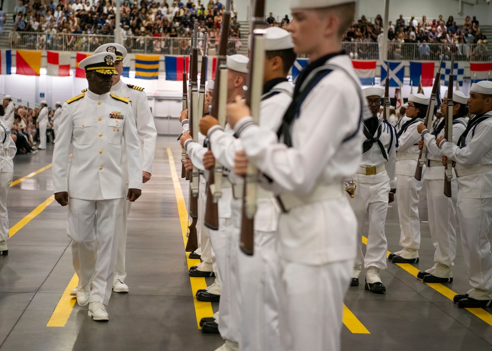 Recruit Training Command Aug. 7, 2025 Pass-In-Review