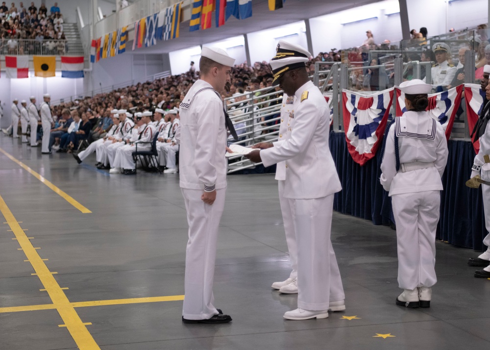 Recruit Training Command Aug. 7, 2025 Pass-In-Review