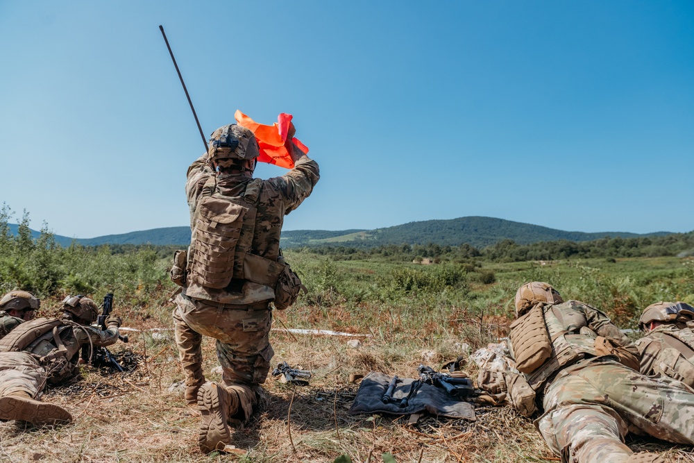 173rd Conducts Platoon Live Fire Exercise in Croatia