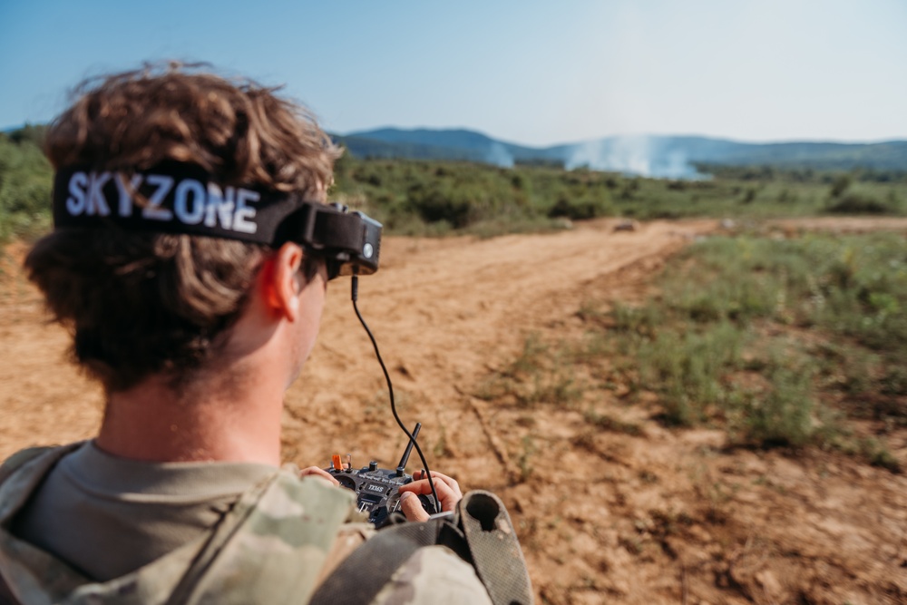 173rd Conducts Platoon Live Fire Exercise in Croatia