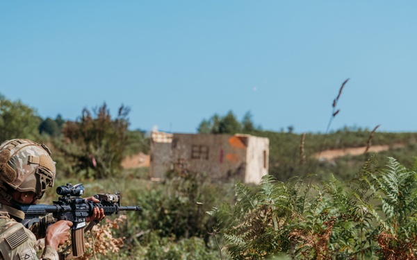 173rd Conducts Platoon Live Fire Exercise in Croatia