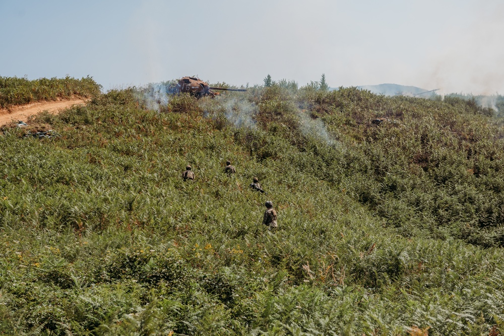 173rd Conducts Platoon Live Fire Exercise in Croatia