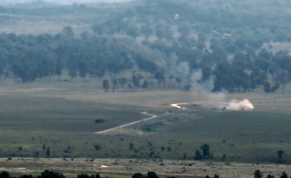 Combat engineers conduct 2,000-pound mine clearing line charge op at Fort McCoy