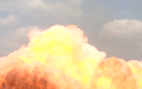 Combat engineers conduct 2,000-pound mine clearing line charge op at Fort McCoy