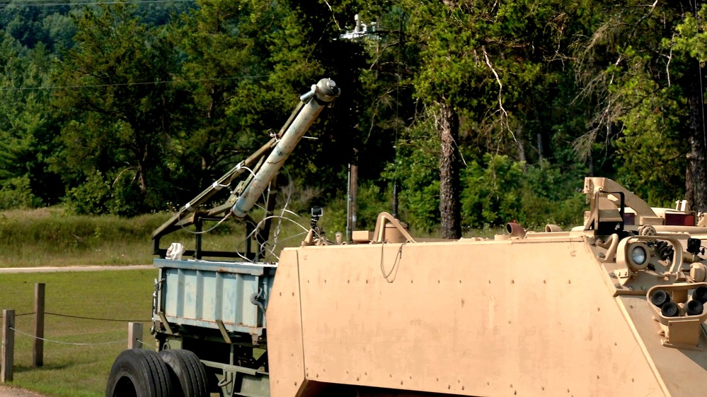 Combat engineers conduct 2,000-pound mine clearing line charge op at Fort McCoy