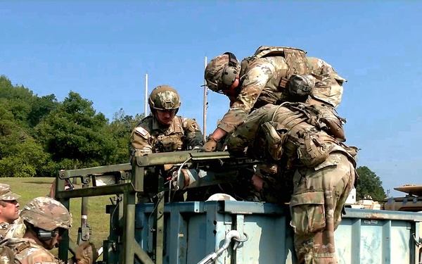 Combat engineers conduct 2,000-pound mine clearing line charge op at Fort McCoy