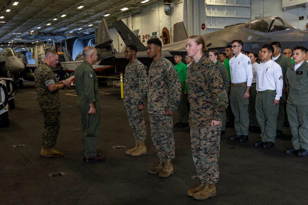 Abraham Lincoln hosts 3rd Marine Aircraft Wing