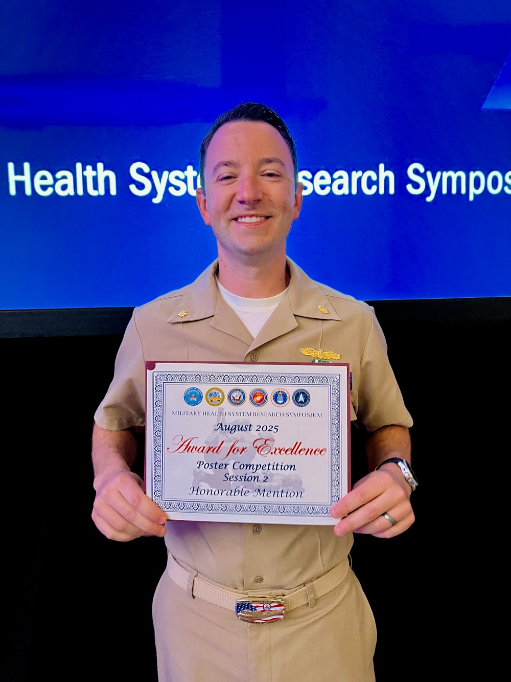 NHRC Poster Presentation Receives Award at 2025 MHSRS