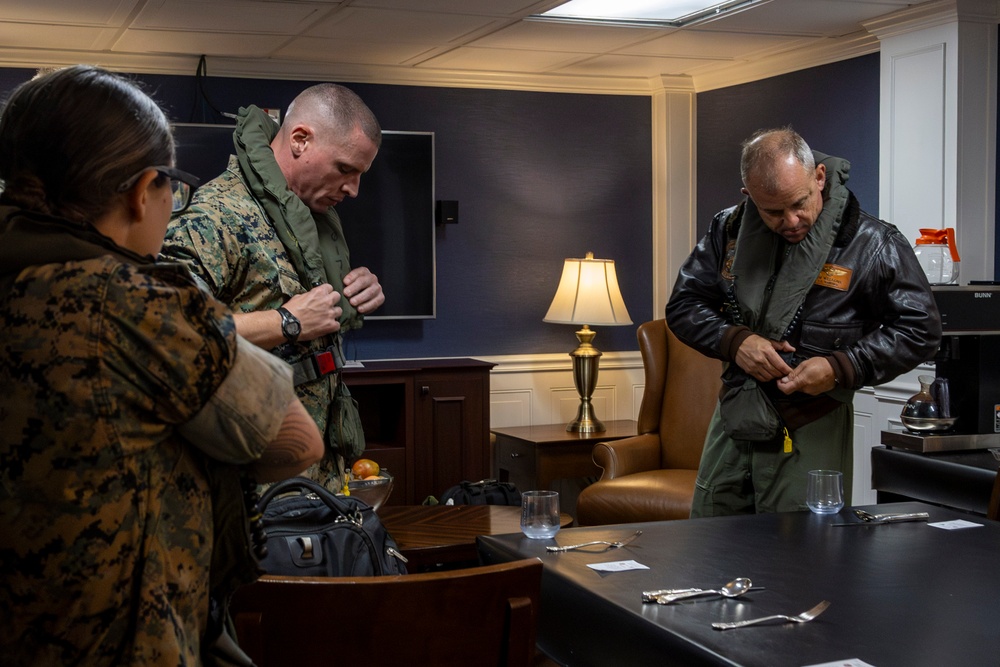 Abraham Lincoln hosts 3rd Marine Aircraft Wing