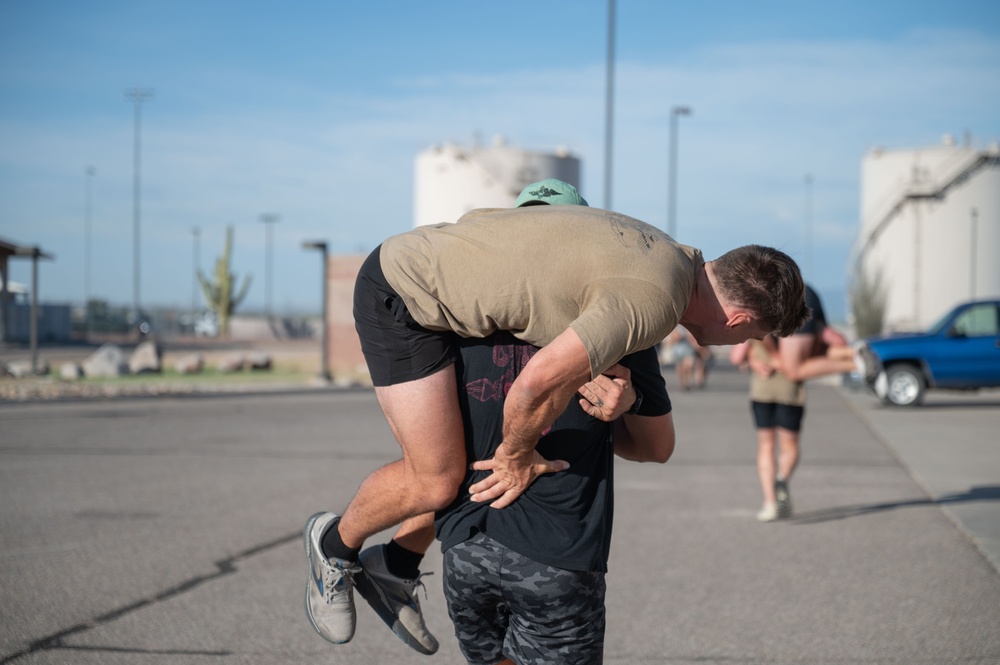 48th Rescue Squadron Memorial Workout