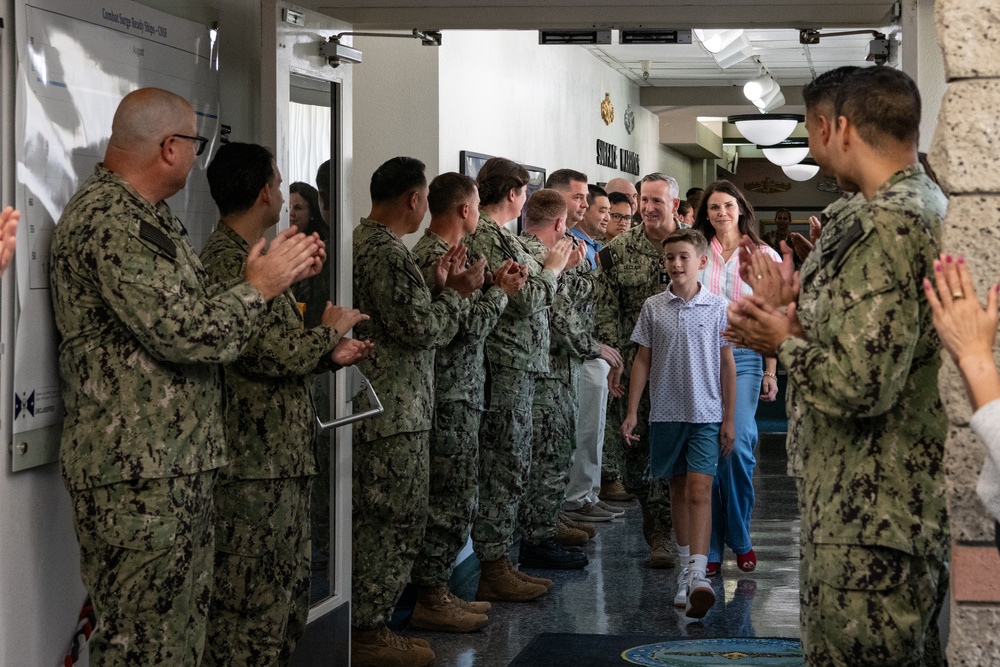 Rear Adm. LeClair departs CNSP