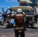 Abraham Lincoln conducts flight operations
