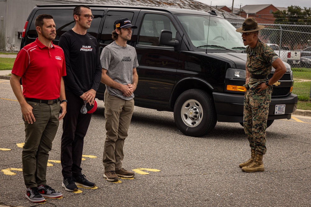 NASCAR Visits MCRD Parris Island