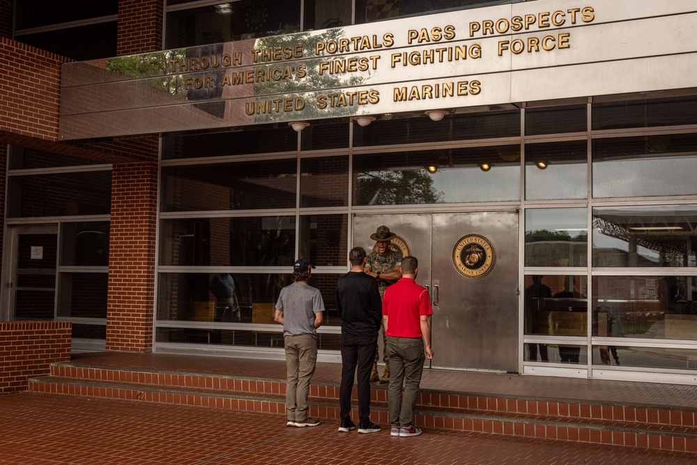 NASCAR Visits MCRD Parris Island