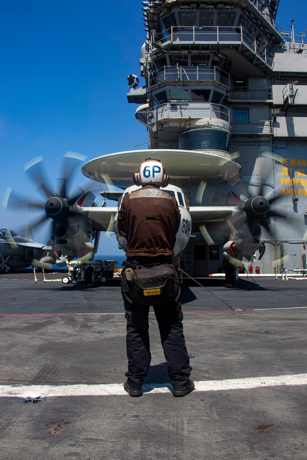 Abraham Lincoln conducts flight operations