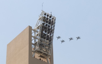 VMFA-323 Flyover during San Diego Padres Salute to Service