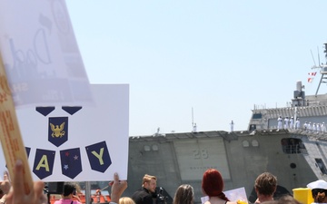 USS Savannah (LCS 28) Returns To Homeport