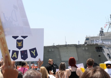 USS Savannah (LCS 28) Returns To Homeport