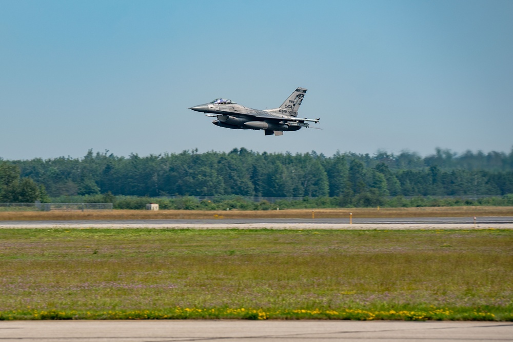 114th FW F-16s forge joint capability and readiness at Northern Strike 25-2