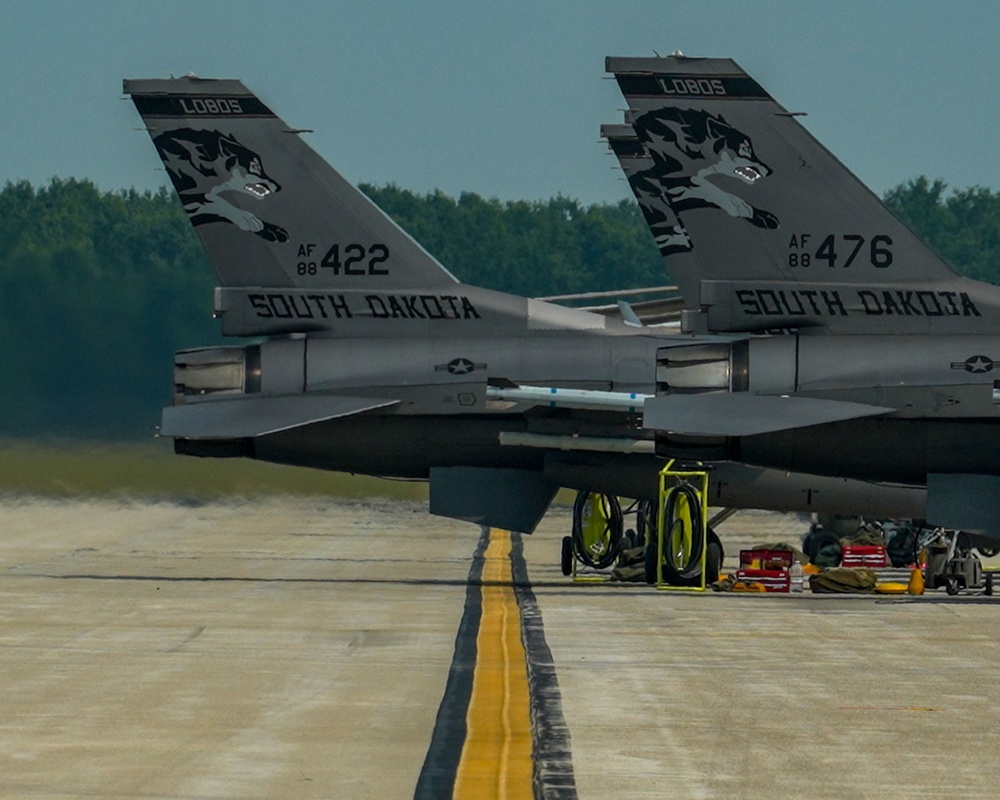 114th FW F-16s forge joint capability and readiness at Northern Strike 25-2