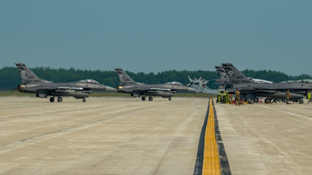 114th FW F-16s forge joint capability and readiness at Northern Strike 25-2