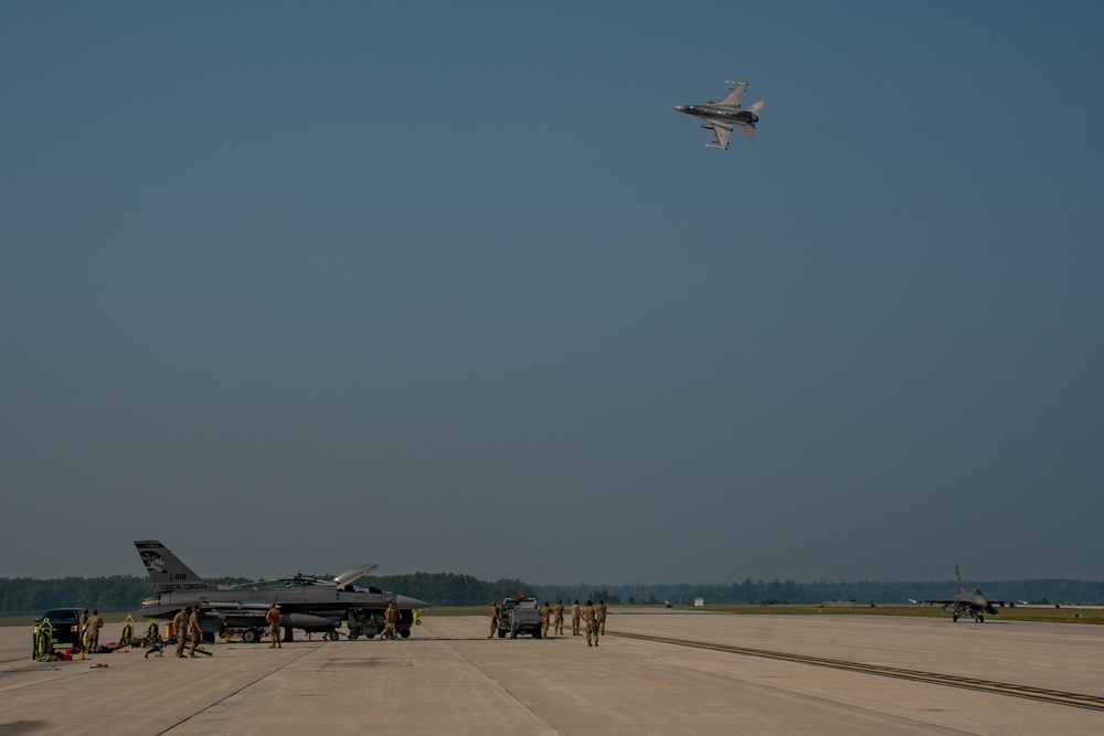 114th FW F-16s forge joint capability and readiness at Northern Strike 25-2