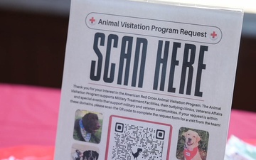 American Red Cross hosts Animal Visitation Program meet, greet