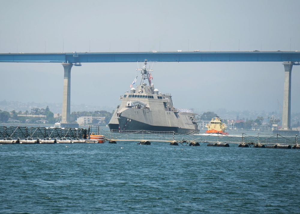 USS Savannah (LCS 28) Returns To Homeport