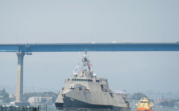 USS Savannah (LCS 28) Returns To Homeport