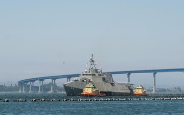 USS Savannah (LCS 28) Returns To Homeport