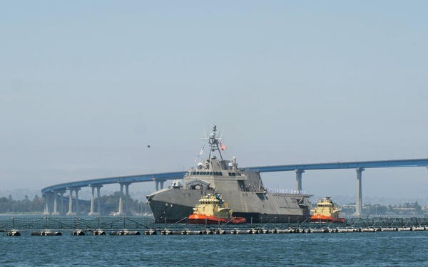 USS Savannah (LCS 28) Returns To Homeport