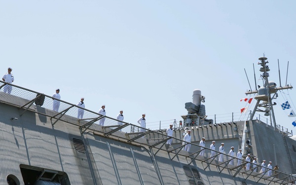 USS Savannah (LCS 28) Returns To Homeport