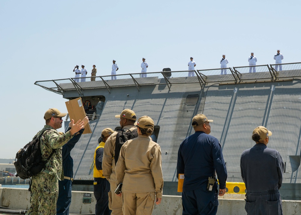 USS Savannah (LCS 28) Returns To Homeport