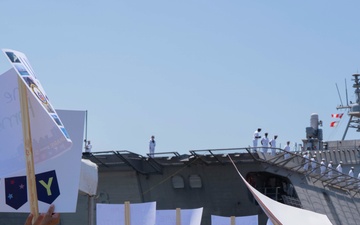 USS Savannah (LCS 28) Returns To Homeport