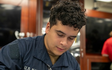 Tripoli Sailors Conduct Zone Inspections