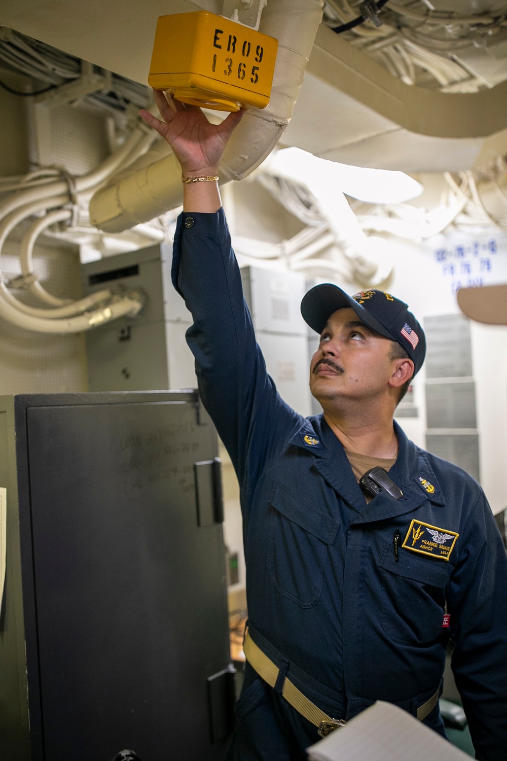 Tripoli Sailors Conduct Zone Inspections