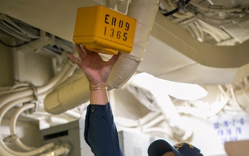 Tripoli Sailors Conduct Zone Inspections