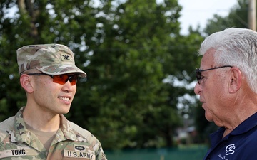 Army Reserve receives honor during regional baseball tournament