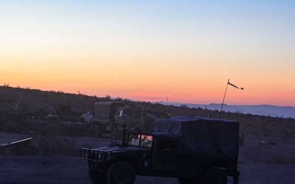 FLARNG Soldiers conduct live-fire training at NTC