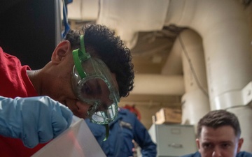 USS America (LHA 6) Sailors Conduct Maintenance