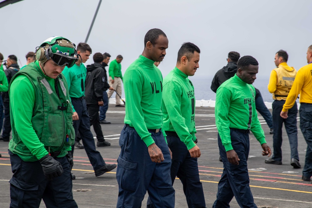 USS Theodore Roosevelt FOD Walkdown