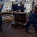 USS Theodore Roosevelt Line Handling
