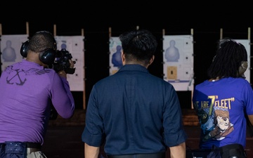 USS America (LHA 6) Sailors Conduct M4 Qualification Shoot