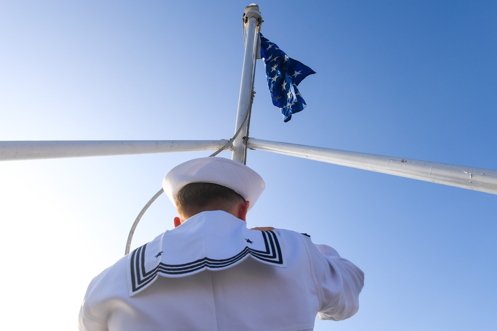 USS Theodore Roosevelt Colors